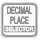 Decimal places selector